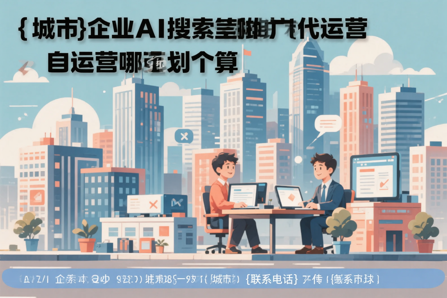 淄博企业AI搜索推广代运营和自运营哪个更划算