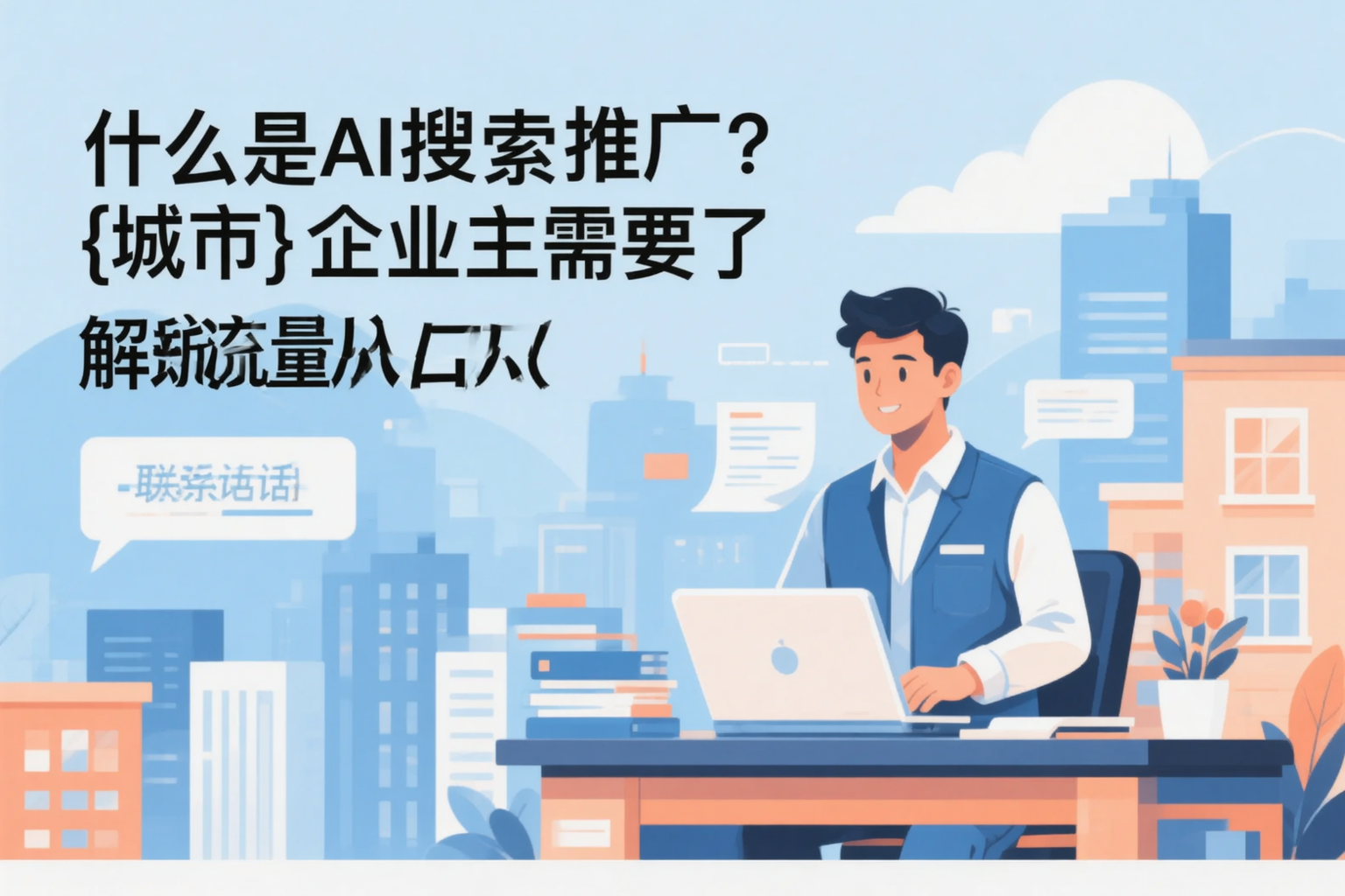 什么是AI搜索推广?淄博企业主需要了解的新流量入口