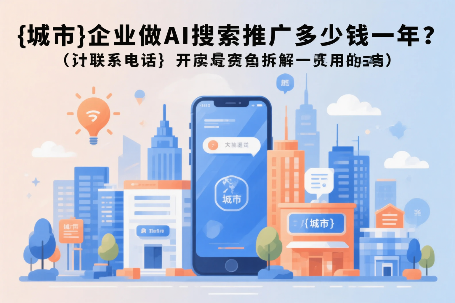 淄博企业做AI搜索推广多少钱一年？真实费用拆解