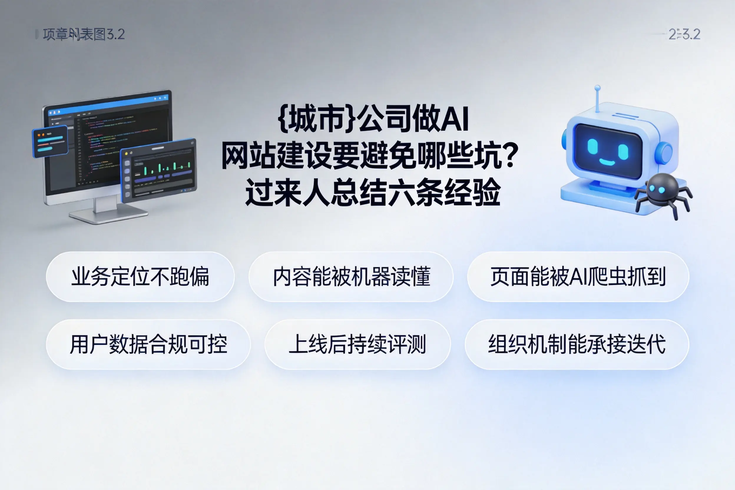 淄博公司做AI网站建设要避免哪些坑？过来人总结六条经验