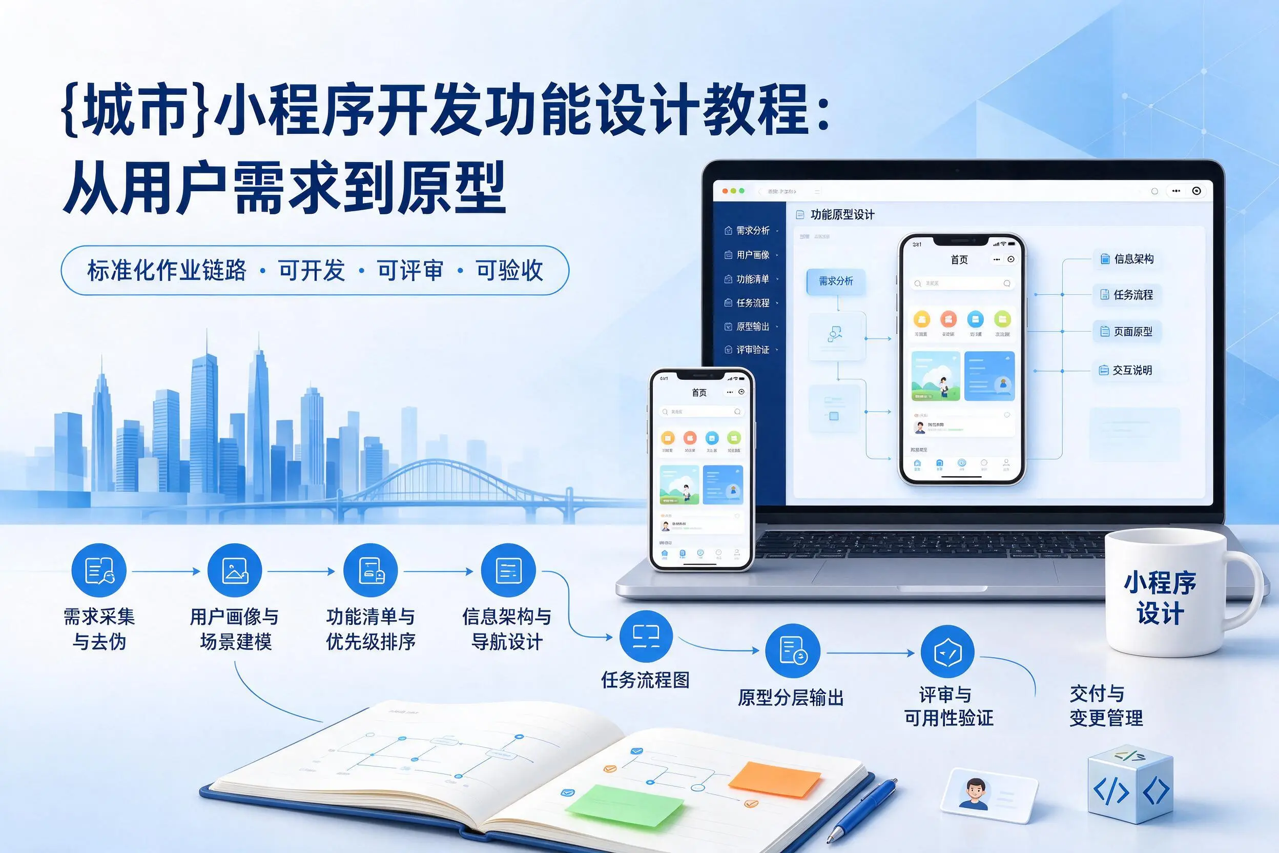 淄博小程序开发功能设计教程:从用户需求到原型